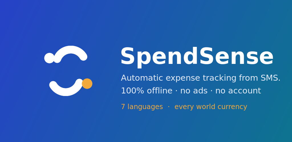 SpendSense — automatic expense tracking from SMS